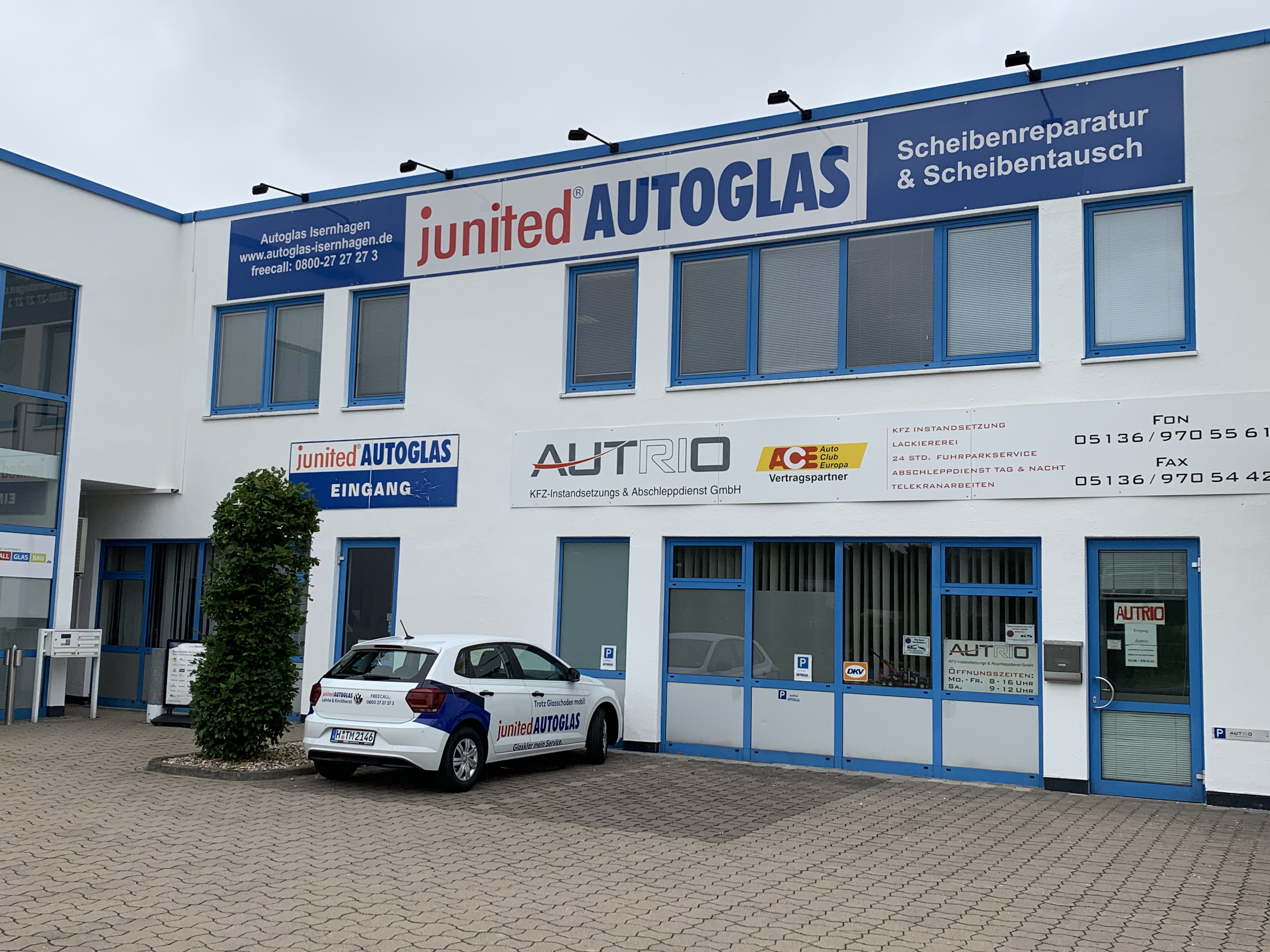 Buchen Sie jetzt Ihren Termin bei junited Autoglas Lehrte, Isernhagen,  Wedemark